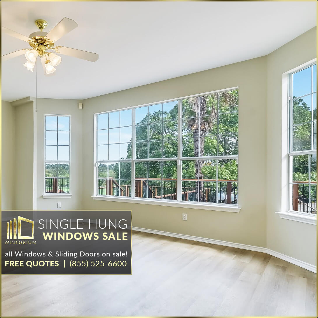 single hung windows with grids